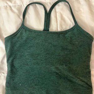 Beyond Yoga - spacedye slim racerback cropped tank xs